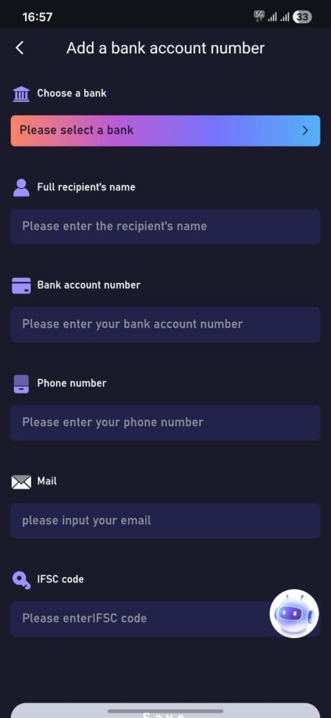 Jai Club Withdraw 2026 page showing withdrawal option with UPI and bank transfer details